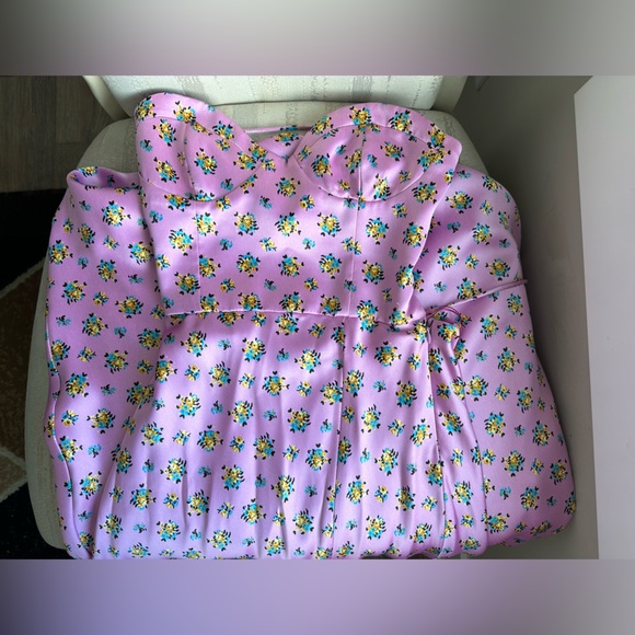 Zara Satin Midi Dress - Picture 2 of 2